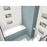 Декор Cersanit Olivia 25x40 blue spa2