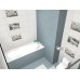 Декор Cersanit Olivia 25x40 blue spa2