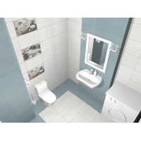 Плитка Cersanit Olivio 42x42 white