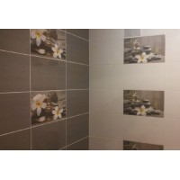 Декор Cersanit Olivia 25x40 grey spa1