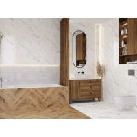Плитка Cersanit Arctic Stone White Glossy 25x40