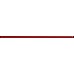 Скляний Фриз Cersanit 2x60 red