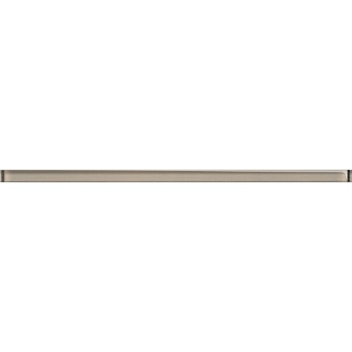 Фриз стеклянный Cersanit 1,5x40 dark beige