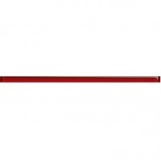 Фриз стеклянный Cersanit 1,5x40 red