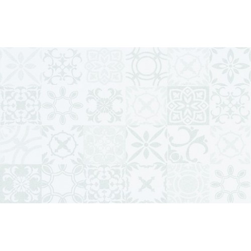 Плитка Cersanit Sansa 25x40 white pattern glossy
