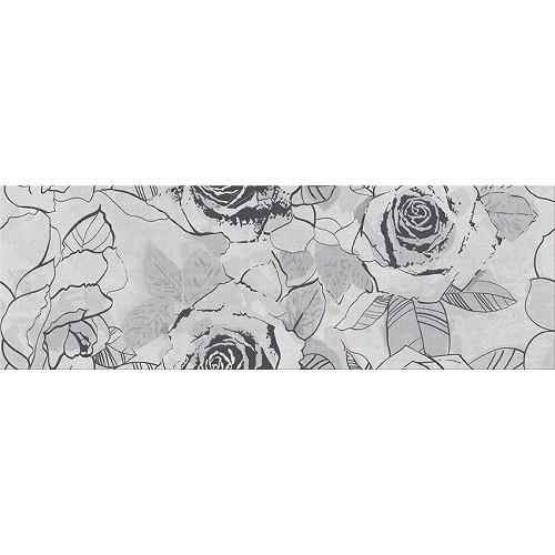 Декор Cersanit Snowdrops 20x60 inserto flower