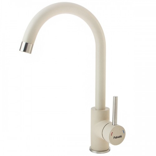 Смеситель для кухни Fabiano FKM 41 S/S Cream