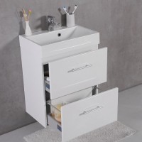 Тумба Fancy Marble Crete з умивальником UM-550