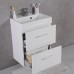 Тумба Fancy Marble Crete венге + раковина UM-550