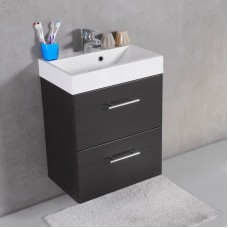 Тумба Fancy Marble Crete венге + раковина UM-550