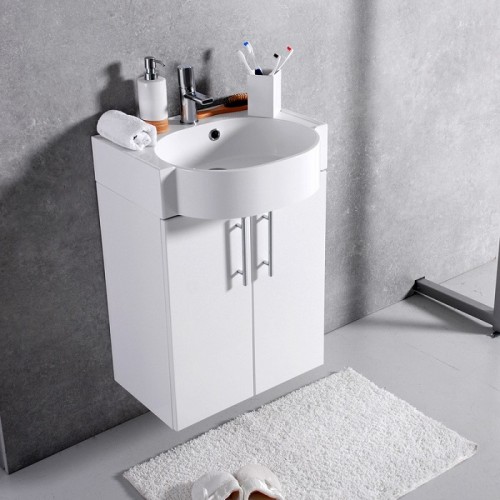 Тумба Fancy Marble Ibiza 500 + раковина Comfort 512C