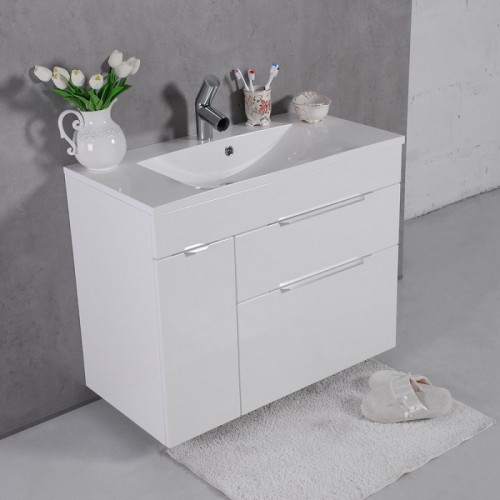 Тумба Fancy Marble Bermuda 2 з умивальником Amelia 900C