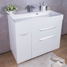 Тумба Fancy Marble Bermuda 2 з умивальником Ashley 900C
