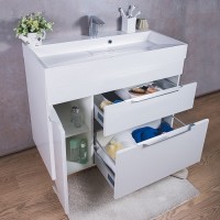 Тумба Fancy Marble Bermuda 2 з умивальником Ashley 900C