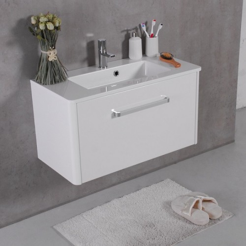 Тумба Fancy Marble Bali з раковиною Annabelle 800