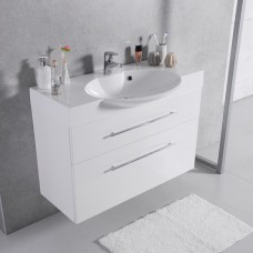 Тумба Fancy Marble Sumatra 2 з раковиною Carme 980