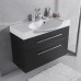 Тумба Fancy Marble Sumatra 2 венге + раковина Carme 980