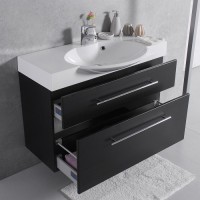 Тумба Fancy Marble Sumatra 2 венге + раковина Carme 980