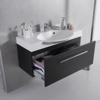 Тумба Fancy Marble Sumatra венге + раковина Carme 980