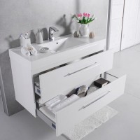 Тумба Fancy Marble Barbados з умивальником Nadja 1200C