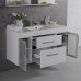 Тумба Fancy Marble Barbados 2 с умывальником Nadja 1200C