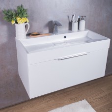 Тумба Fancy Marble Bermuda 1 з умивальником Ashley 900C
