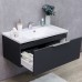 Тумба Fancy Marble Bermuda 1 сіра + умивальник Amelia 900C