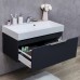 Тумба Fancy Marble Bermuda 1 сіра + умивальник Ashley 900C