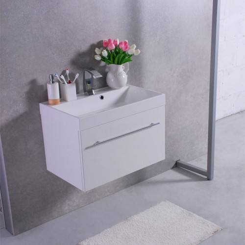 Тумба Fancy Marble Corsica + раковина Singe 700