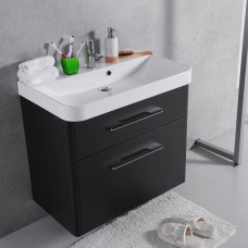Тумба Fancy Marble Devon венге з раковиною Carla 800