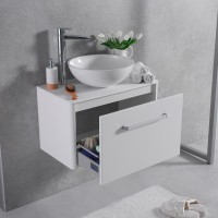 Тумба Fancy Marble Fiji 700 + раковина Mona 420