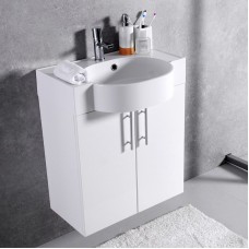 Тумба Fancy Marble Ibiza 600 + раковина Comfort 612C