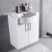 Тумба Fancy Marble Ibiza 600 + раковина Comfort 612C