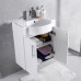 Тумба Fancy Marble Ibiza 600 + раковина Comfort 612C