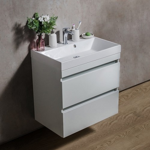 Тумба Fancy Marble Sherman с умывальником Singe 700