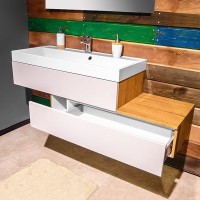 Тумба Fancy Marble Tristan з умивальником Signe 1000