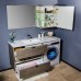 Тумба Fancy Marble Vivara с умывальником Lauretta 1500 L/R