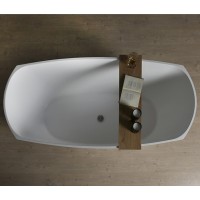 Ванна из литого камня Fancy Marble Albert 1750x785x640 мм