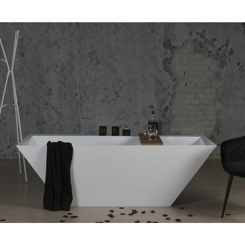 Ванна из литого камня Fancy Marble Edward 1804x796x590 мм