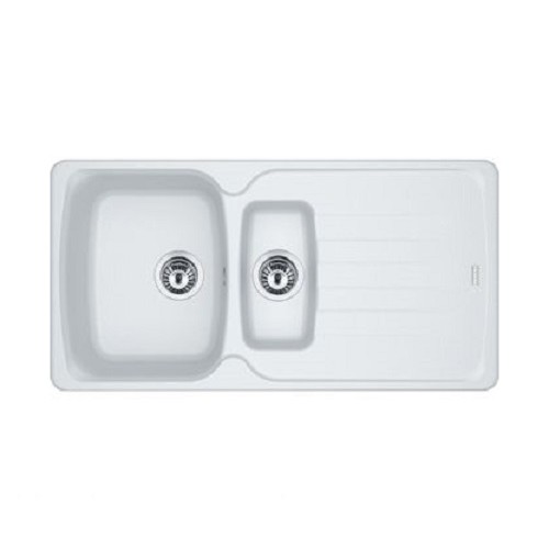 Кухонна мийка Franke Antea AZG 651 97х50 білий (114.0498.080)