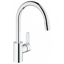 Смеситель для кухни Grohe Eurostyle Cosmopolitan с выдвижным изливом 31482002