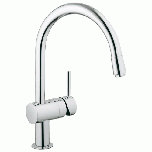 Смеситель для кухни Grohe Minta 32918000, выдвижной излив
