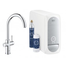 Смеситель для кухни с фильтром очистки воды Grohe Blue Home 31455000