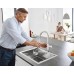Смеситель для кухни с фильтром очистки воды Grohe Blue Home 31455000