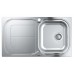 Мойка для кухни Grohe K300 860x500 + смеситель Eurosmart однорычажный (31565SD0)