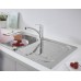 Мойка для кухни Grohe K300 860x500 + смеситель Eurosmart однорычажный (31565SD0)