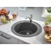 Мойка для кухни круглая Grohe K200 50-C 51 1.0, Granite Grey (31656AT0)