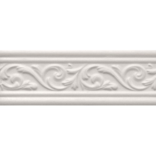 Фриз Intercerama Arabesco 23x8 білий