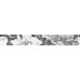 Фриз Интеркерама Metalico 50x7 чорний