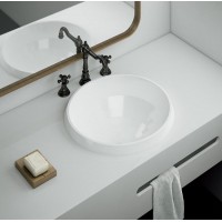 Врізний умивальник Marmorin Lena V 465x465 мм (P_U_539_05_0465)